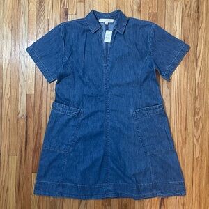 LOFT Denim Mini Dress